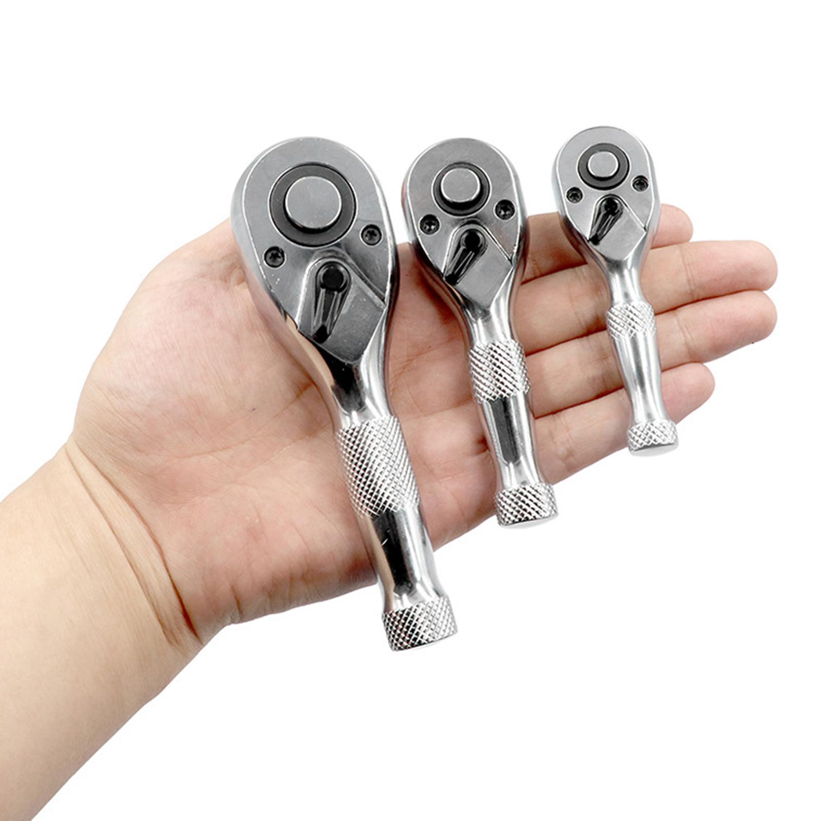 Набор трещоток с гибкой головкой и коротким храповым механизмом 12 — фото 3