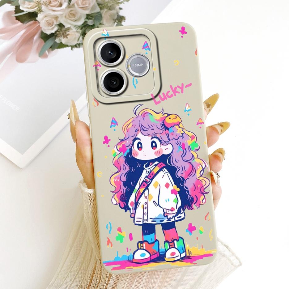 For Honor 600 Lite Case LNA-NX1 Cute Funny Cartoon Cover Shockproof Soft Silicone Case For Honor 500 Smart Honor600 Lite 5G Bags
