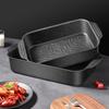 Baijie Carbon Steel Non-Stick Rectangular Roasting Fish Pan