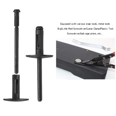 50pcs Plastic Expansion Blind Rivet Car Fender Liner Bumper Clip Auto Fasteners Flare Rivets for Most of Cars Repair