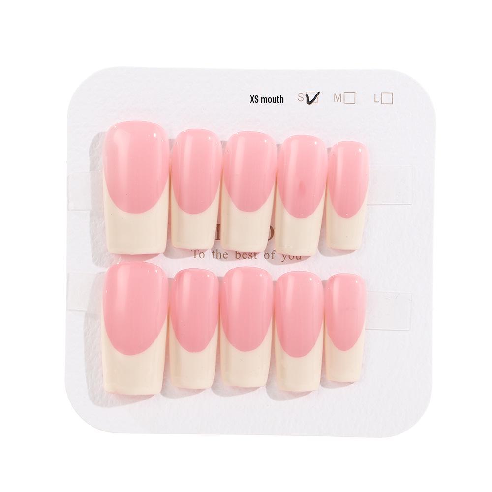 French-Style Whitening Wearable Classic Nail Art Tips