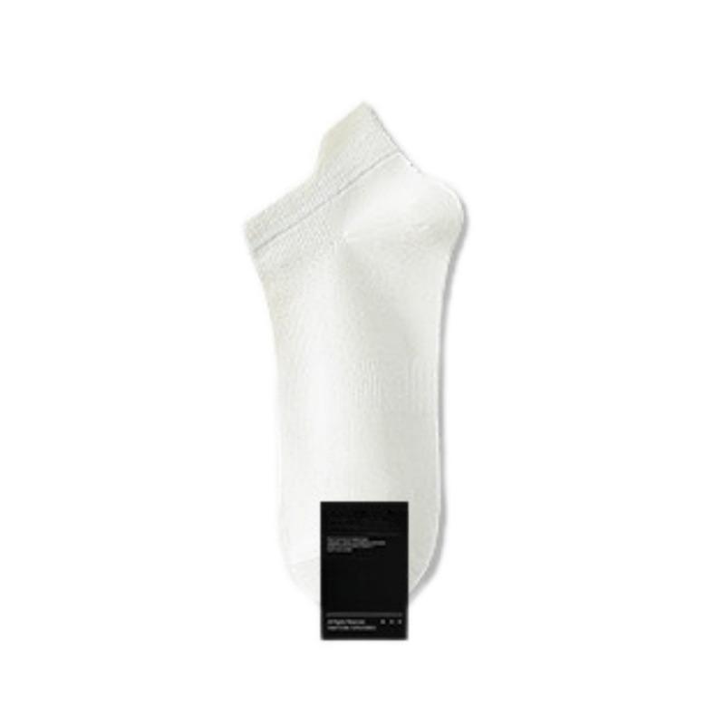 Men Spring and Summer Days Thin Deodorant Wicking Mesh Does Not Fall with Sports Ear Lifting Boat Socks