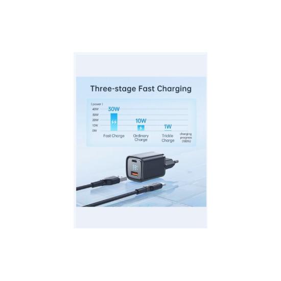 Mcdodo A+C Fast Charger, 2 Ports with Digital Display