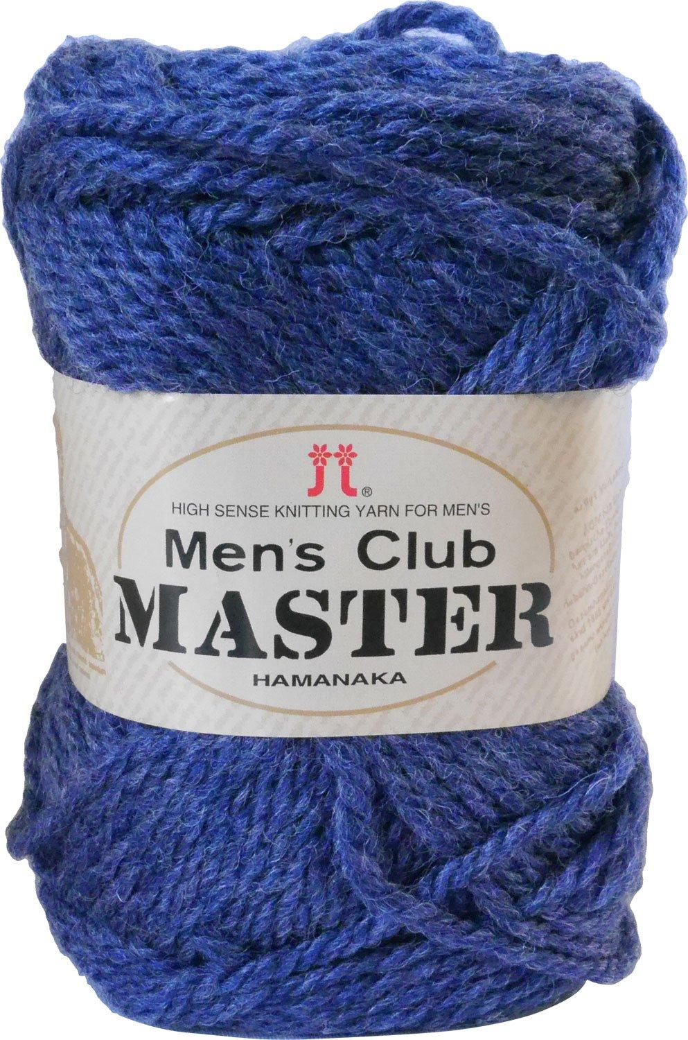 

Hamanaka Clubmaster Extra Набор из 8923 Мужская пряжа, Толстая, Кол. 69, Синий, 50г, Прибл.. 75м, 5,