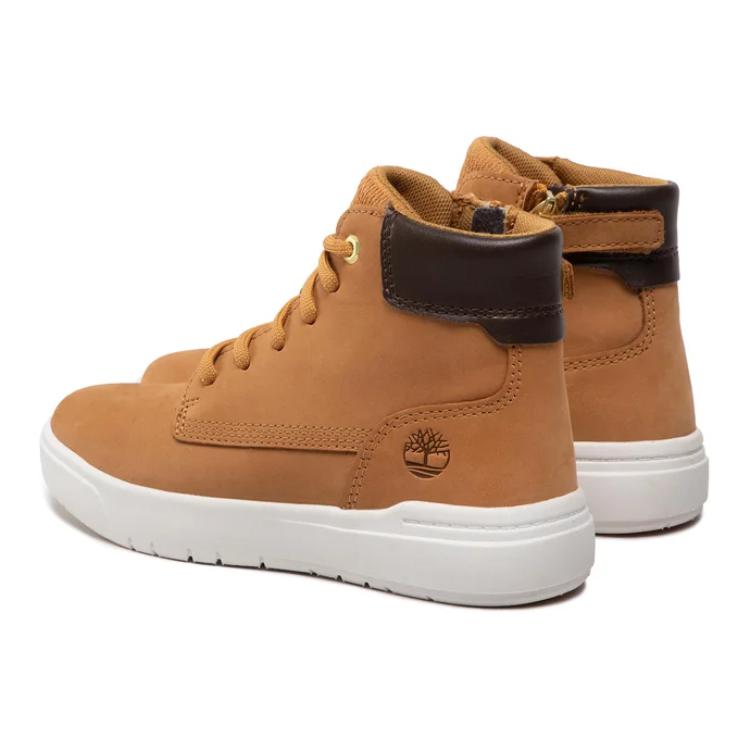 Timberland Seneca Bay 6 Comfortable Versatile Slip-Resistant Durable Kids Casual Shoes Kids Casual Shoes Brown Yellow TB0A2M1W231