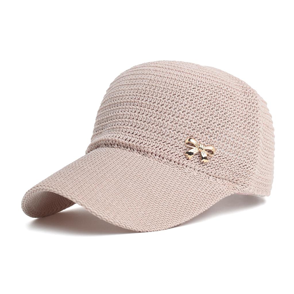 Unisex Hollow-out Design Mesh Baseball Cap Breathable Summer Sun Hat Baseball Cap