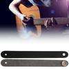 6PCS Leather Material Guitar Strap Holder Black Guitar Strap Lock Headstock Strap Tie  For Guitars