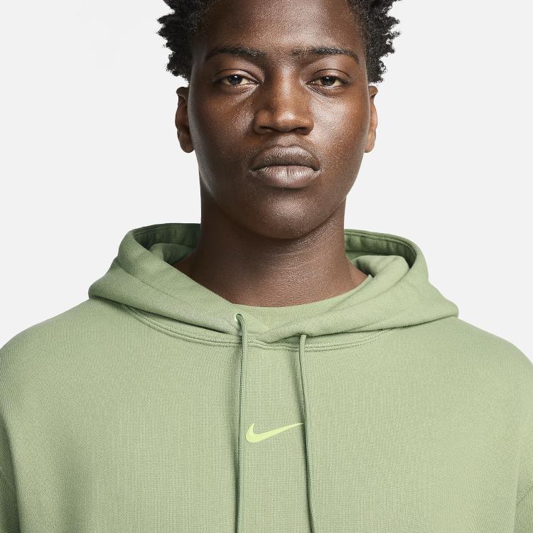 Nike x NOCTA NRG Fleece CS Hoodie (Asia Sizing) Oil Green/Light Liquid Lime Unisex Streetwear FN7660-386