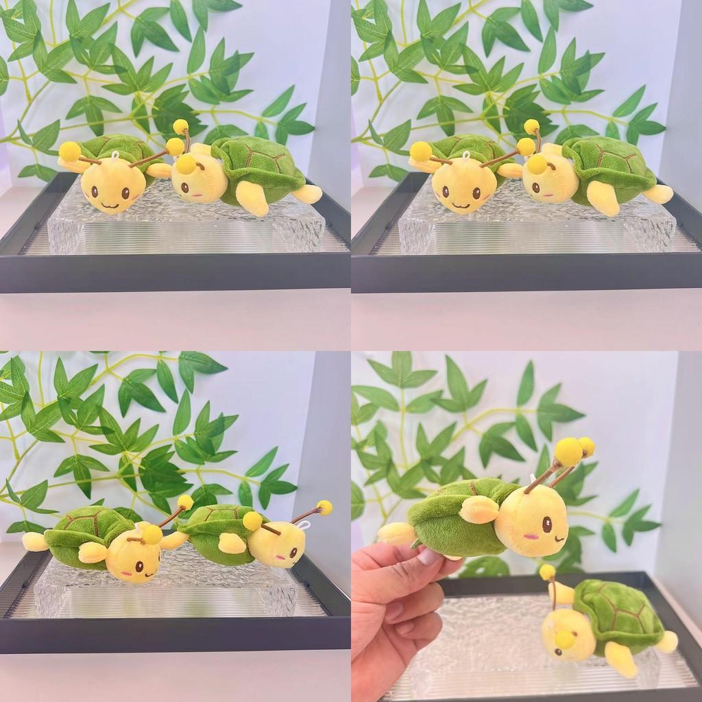 Adorable Green Turtle Plush Keychain Soft Doll Ideal For Birthday Gifts And Decor