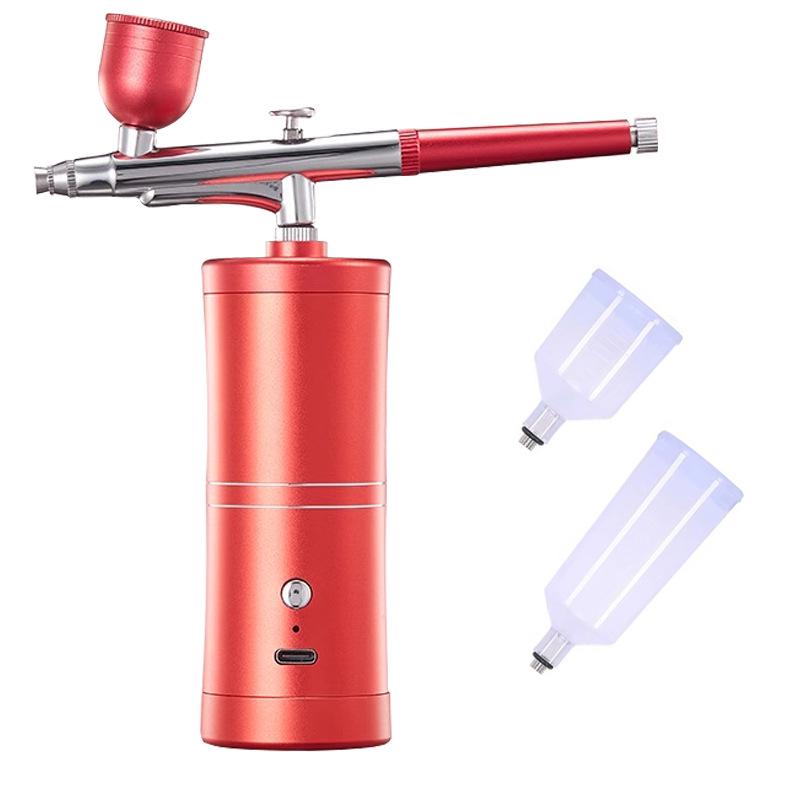Portable Oxygen Injector Facial & Nail Art Airbrush for Hydration and Essence Spray