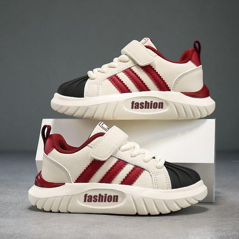 

2026 Spring/Autumn Kids Shell Toe Casual Running Shoes - Unisex for Primary and Middle School Size 33, Insole 20cm