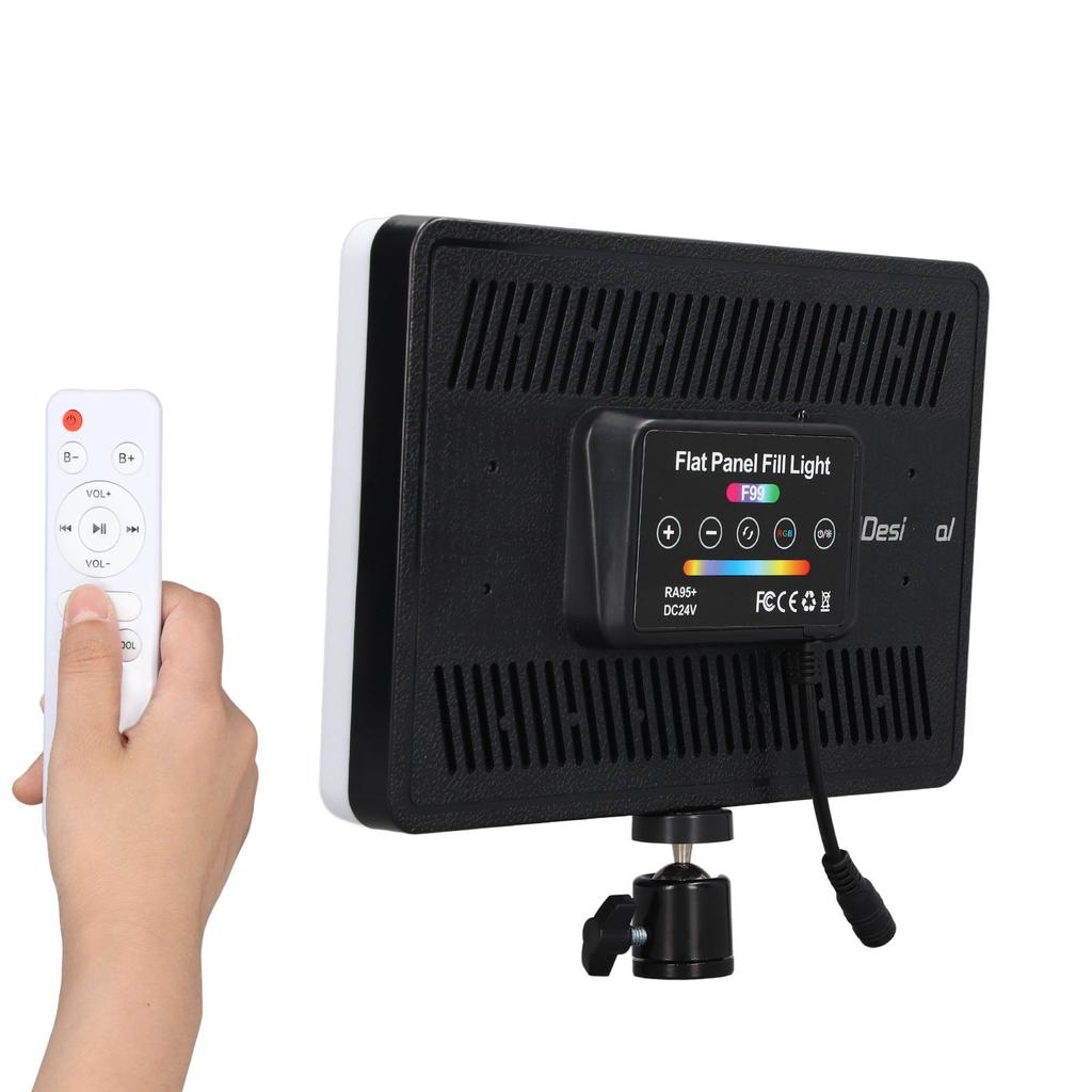 LED Photography Fill Light Colorful Plastic and Metal RGB Video Light for Live Streaming