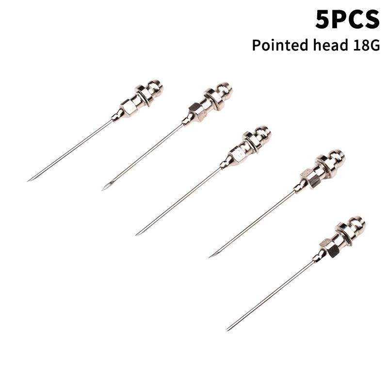 

5 шт. игл для смазки, мини-инжектор для смазки подшипников, игла, портативная съемная игла, воздушная насадка, инструмент для смазки шаровых шарниров