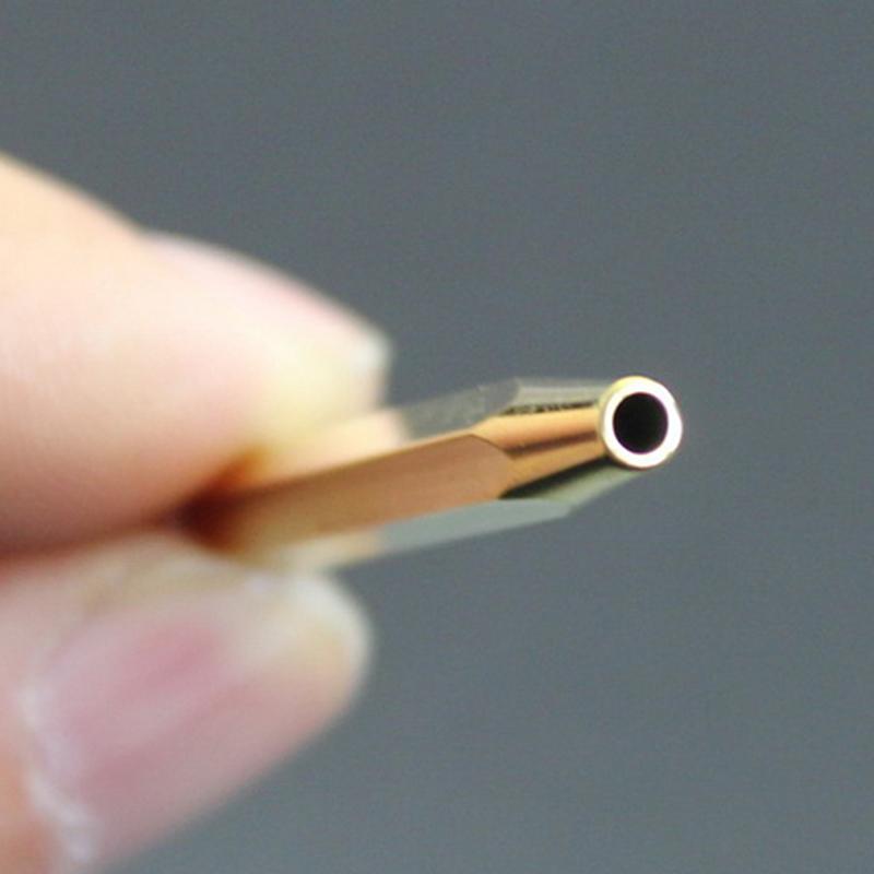 Brass Cone Head Thread Floss Spool Bobbin Holder Ceramic Tube Tip Protecting Lines Efficient Fly Fishing Tying Tools