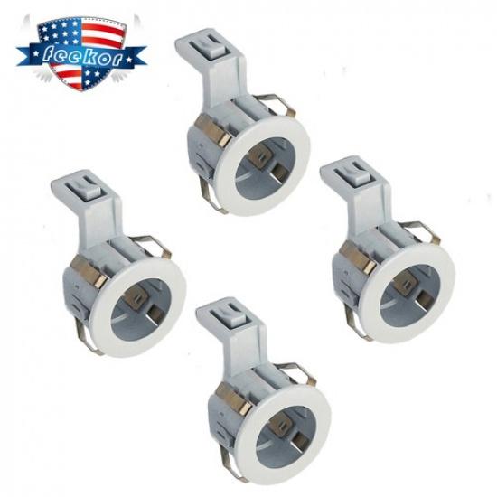 4Pcs Bumper Sensor Retainer White Fit for 2013-2014 Lexus RX350 RX450h 3.5L