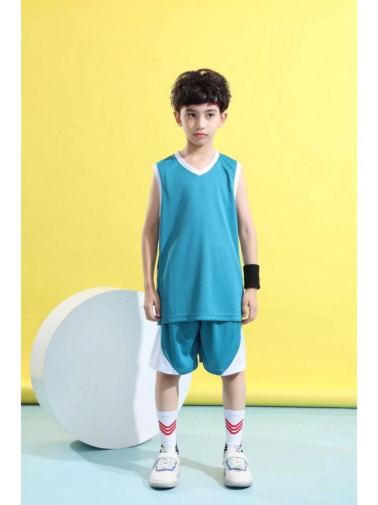 Kids' Basketball Jerseys: Sports Hall, School Training, Competition & Performance Uniforms with Custom Printing