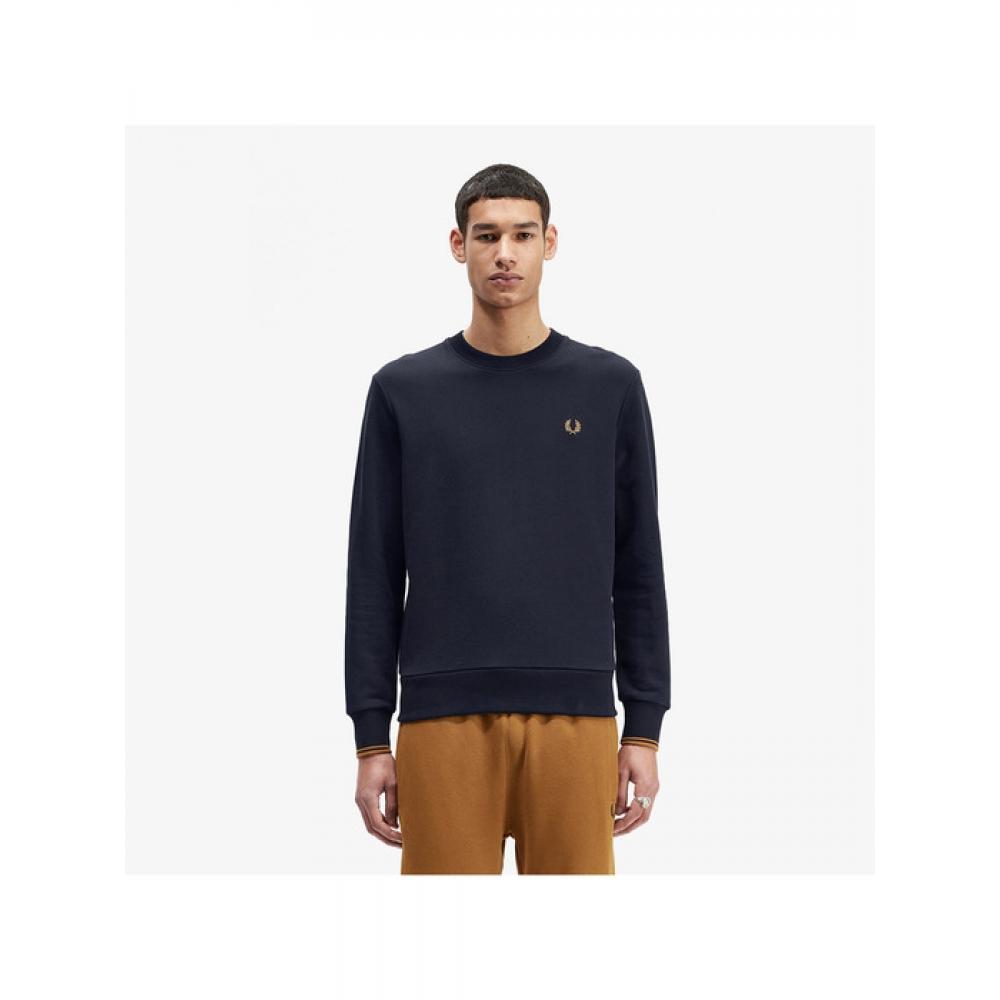 

Fred Perry Crewnex темно-синяя рубашка Afpm2437535 R63 L