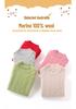 Unisex Wool Cable Knit Sweater - Autumn/Winter Pullover for Kids