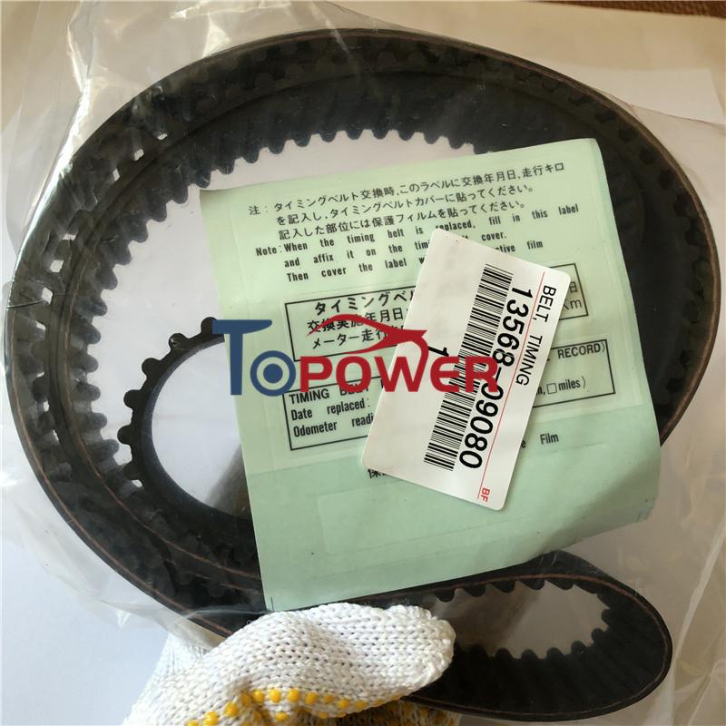 13568-09080 13568-29025 Engine Timing Belt for Toyotaa Highlander Camry Solara Avalon Sienna Lexuss ES330 RX350 RX400h