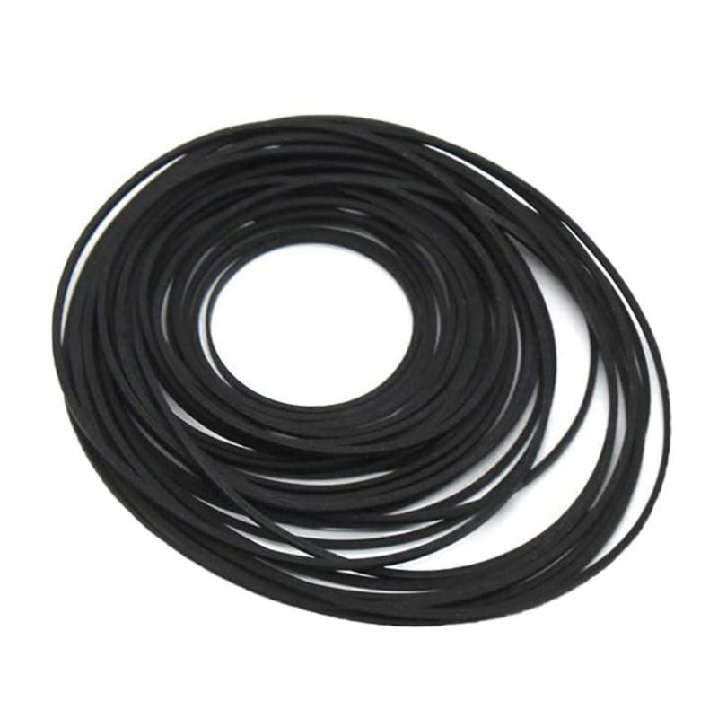 

Durability Rubber Turntable Belt Replacement Smooth Operate Recorder Rubber Belt for Repair Belt-Drive Turntables 1