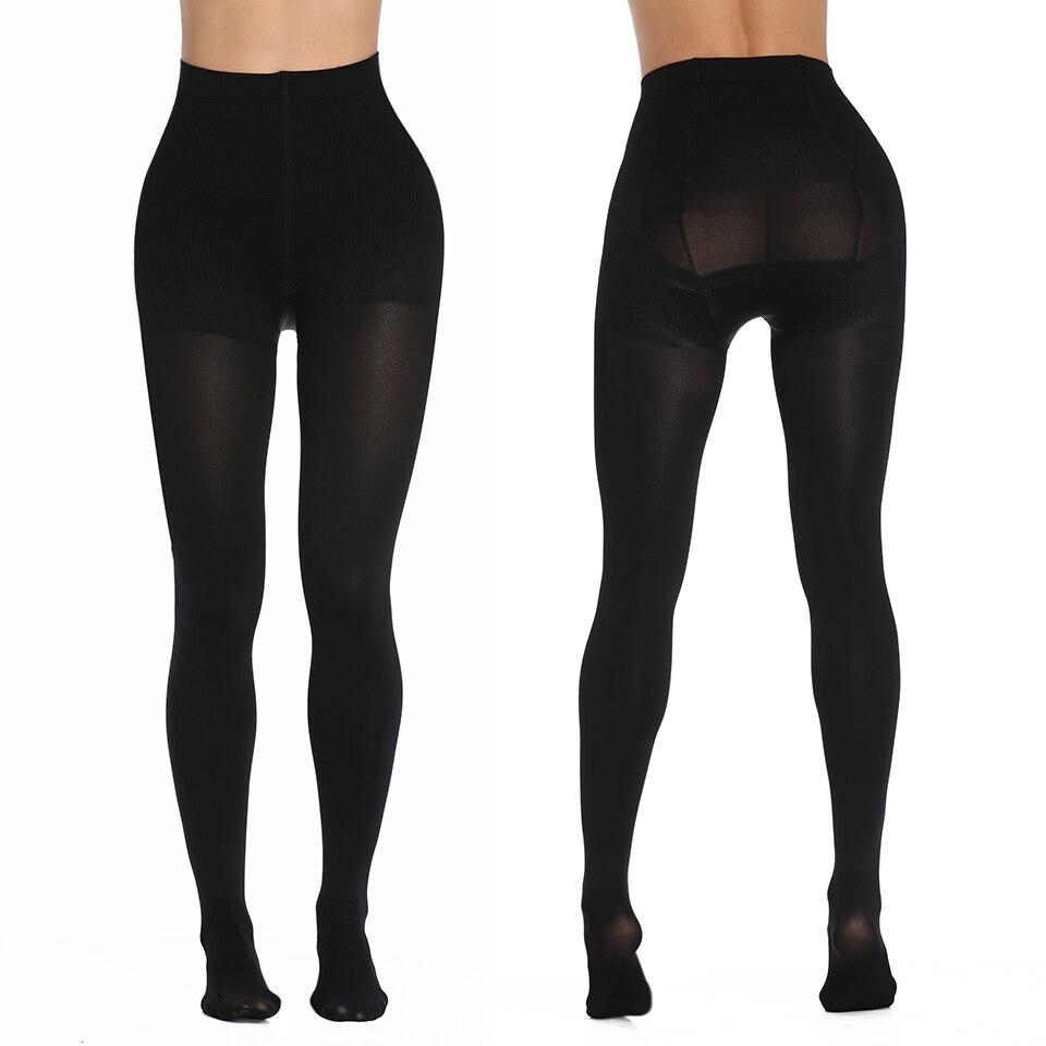 Panty Hose Thigh Slimmer Fleece Lined 
