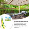 Easter Windsock Outdoor DIY Scene Layout Holiday Ornament Prop Festival Hanging Decor Garden Wind Bag Flag Atmosphere Decoration