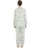 Narue Cotton Double Gauze Toile De Jouy Shirt Pajama Set Women's