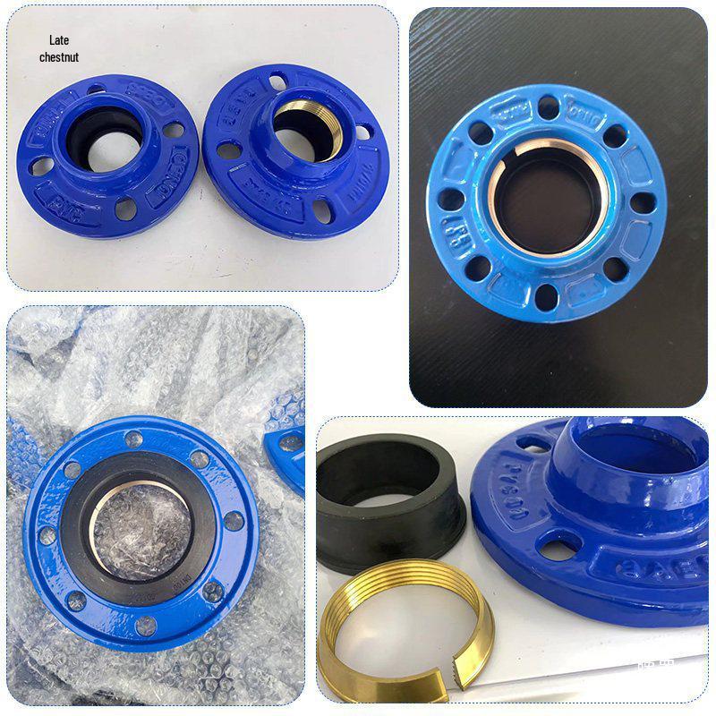 PE Half-Coupling Anti-Pull-Off PVC/PPR Valve Connection Flange Cast Iron Repair Joint