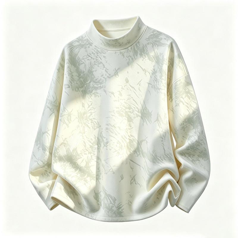 Men Spring Autumn Graphic Print Hoodies Vintage Pullovers Men Women Streetwear Round Neck Sweatshirts