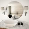 VidaXL Miroir mural 70 cm Rond Verre