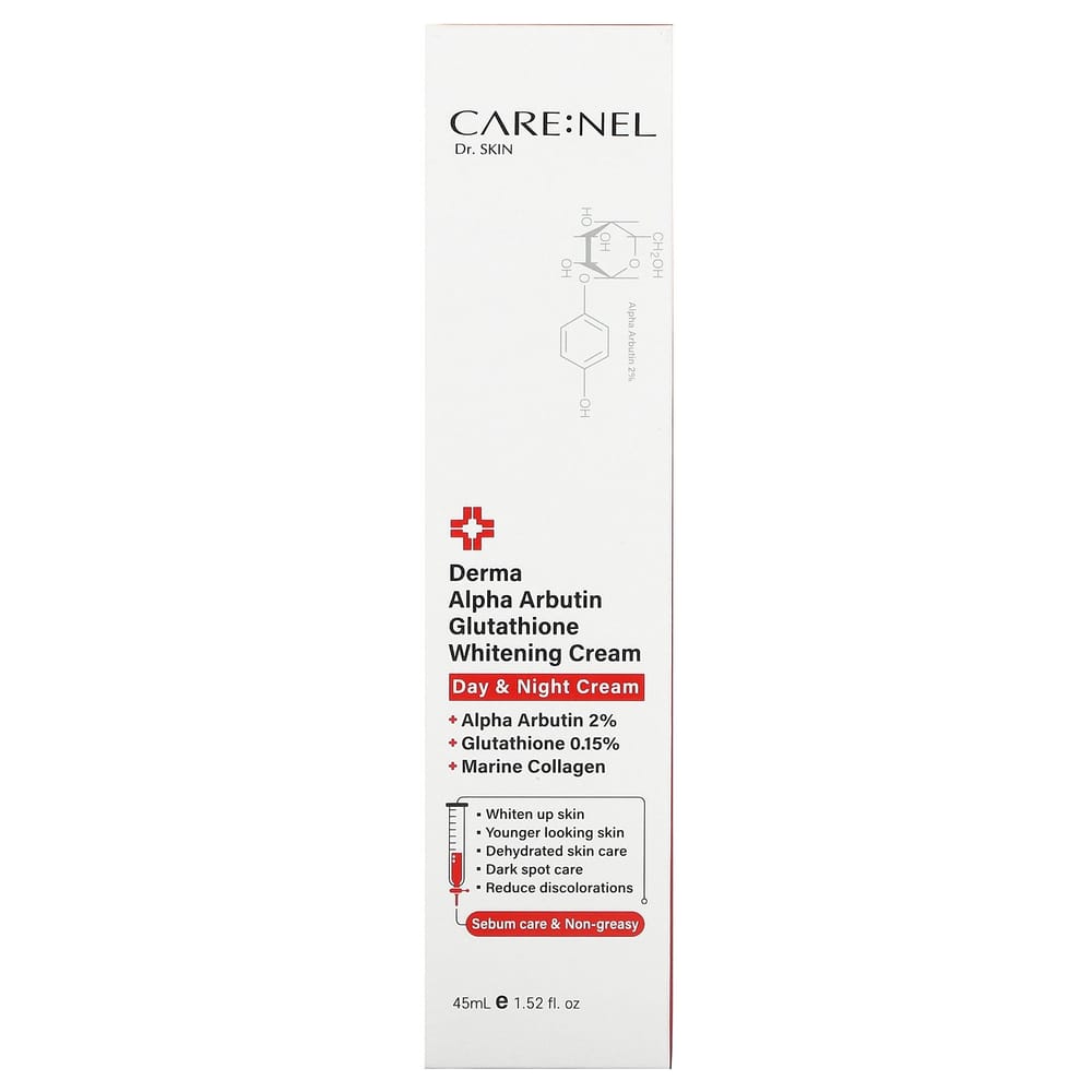 CareNel Derma Alpha Arbutin Glutathion Aufhellungscreme 45ml (1,52 fl oz)