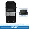 X Autohaux Front Right Passenger Side Power Window Switch for Honda Accord No.35760TA0A21