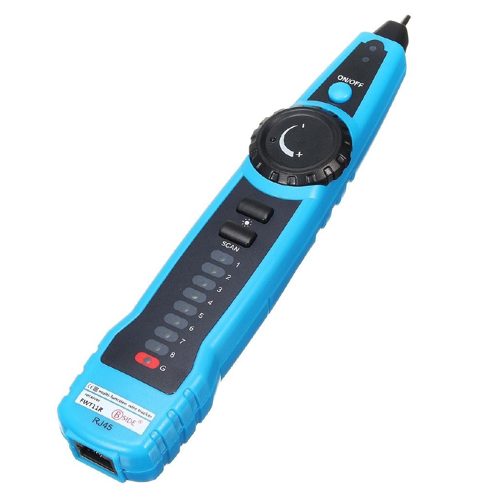 IP40 RJ45 Network Trace LAN Ethernet Phone Telephone Cable Tester Wire Tracker RJ45 RJ11 Finder