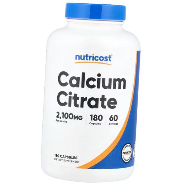 

Кальций Цитрат, Calcium Citrate 2100, Nutricost 180капс (36647090) 180caps