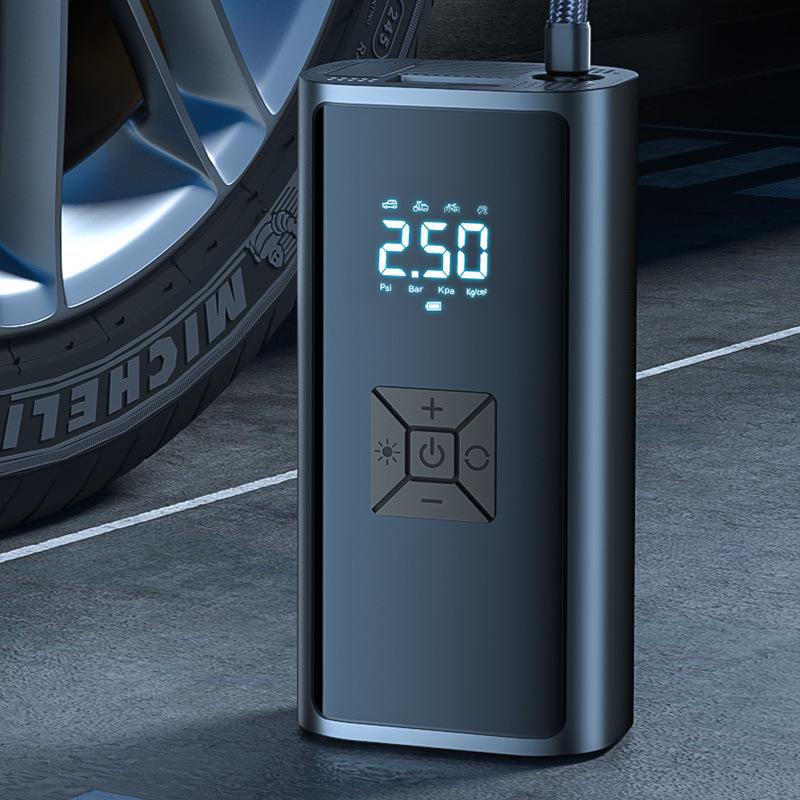 "Wireless Digital Portable Multi-Function Car Tire Pump"