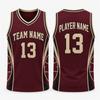 Customizable Basketball Jersey For Men Fashion 3D Printed Vest Loose Quick Dry Team Uniforms