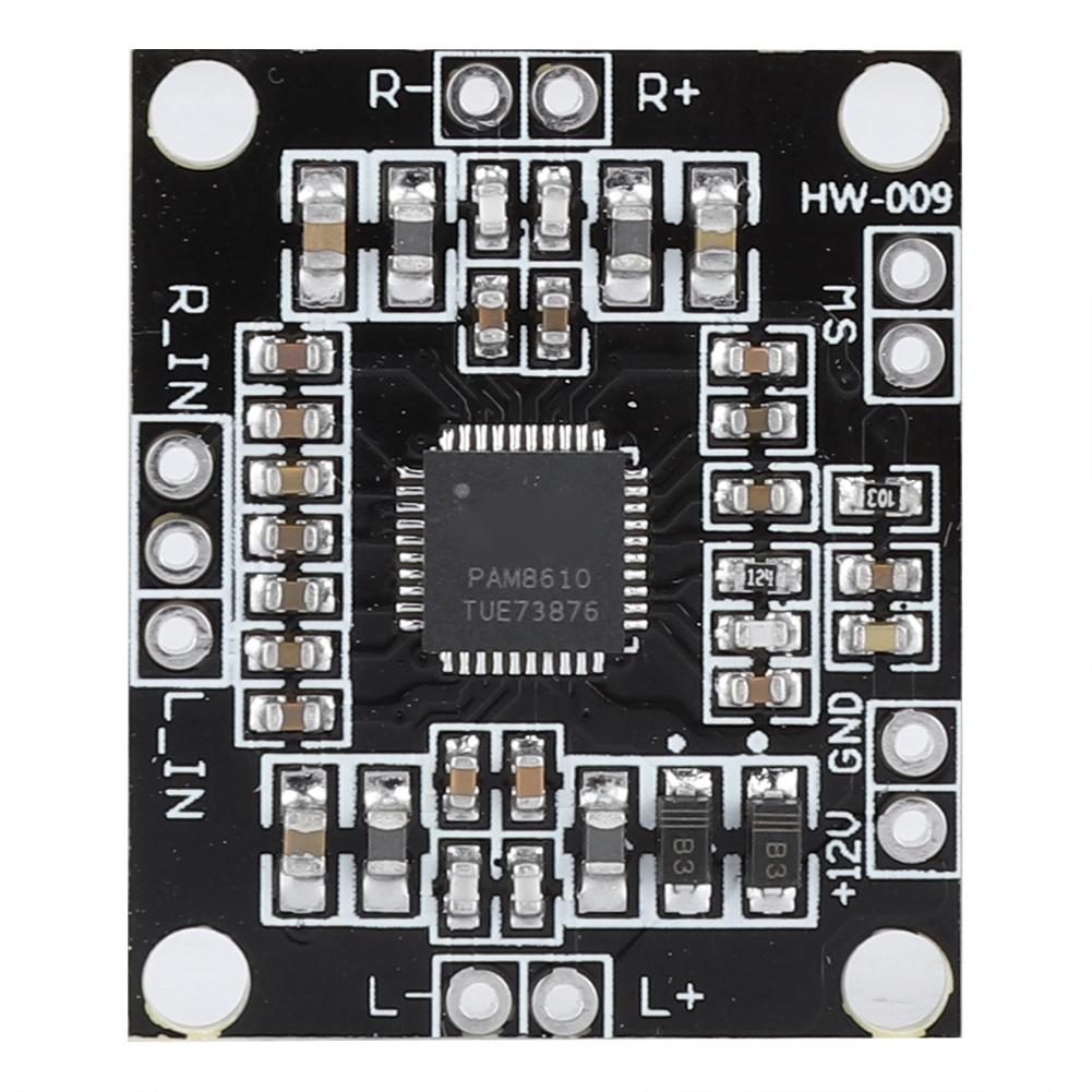 

PAM8610 Dual Channel 12V Mini Digital Amplifier Board Power Amplifier Board 15W*2