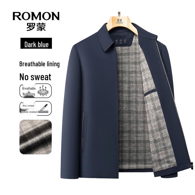 Romon Men s Business Casual Lapel Jacket 180
