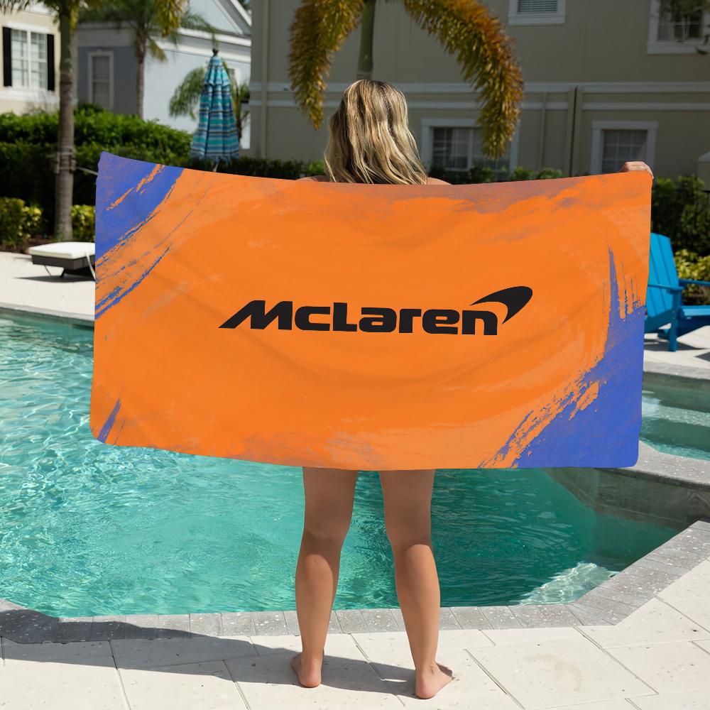 Race M-McLaren-S Cars Logo Towel Soft Pool Gift For Travel Gym Shower Camping Quick Dry Sports Large Beach Towel