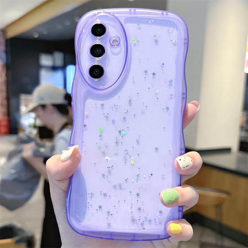 

Подходит для Samsung S24ultra Epoxy S22 Чехол для мобильного телефона Note20 Glitter S23 Прозрачный A15 Simple A25 Новая модель Samsung NOTE 20ULTRA