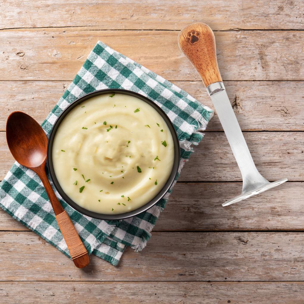 Kartoffelstampfer Hackfleisch Zerkleinerer Werkzeug Avocado Bohne Kartoffelpüree Multifunktion Bananenzerdrücker Holz Avocados