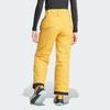 Adidas Xperior 2L Insulated Pants Solid Color Logo Outdoor Sports Straight Leg Ski Pants Women Pants Yellow IL9044