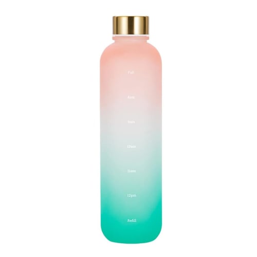 1 Liter Water Bottle, 1000ml Capacity, Fashionable and Simple Design for Adults and Children, Outdoor Sports, Mountaineering, Camping, Running, and Th