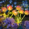 Glowing Solar Across the Shore Flower  Lights Simulation Flowers Landscape Lawn Lamp  Garden