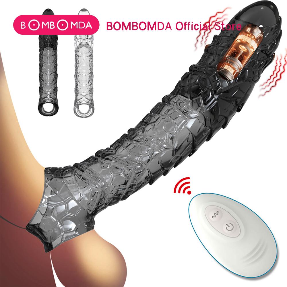 Reusable G Spot Vagina Vibrator Cock Ring Silicone Delay Ejaculation Stronger Erection Clitoris ButtPlug Anal Adult Sex Toys Men