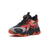Anta Fleece Lined Warm Sports Casual Shoes Kids Sneakers Black Orange Gray 312146923A-1