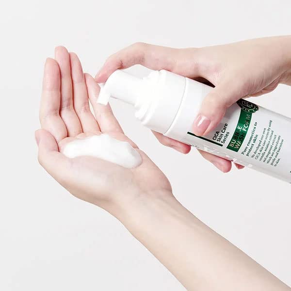 Prozubi CICA Bubble Wash Foam 200mL Centella Asiatica Cleanser Moisturizing Pores Cleansing Facial Tightening Moisture Face Oily Skin Combination Dry