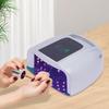 Rechargeable 96W UV LED Nail Lamp, Portable Nail Dryer, 4 Timer Settings, Auto Smart Sensor, Home Salon Manicure & Pedicure Tool