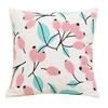Buynow Floral Embroidered Pillowcase45X45Cm Vintage Pastoral Living Room Sofa Cushion Cover Home Bedroom Decor Cojines Para Sala