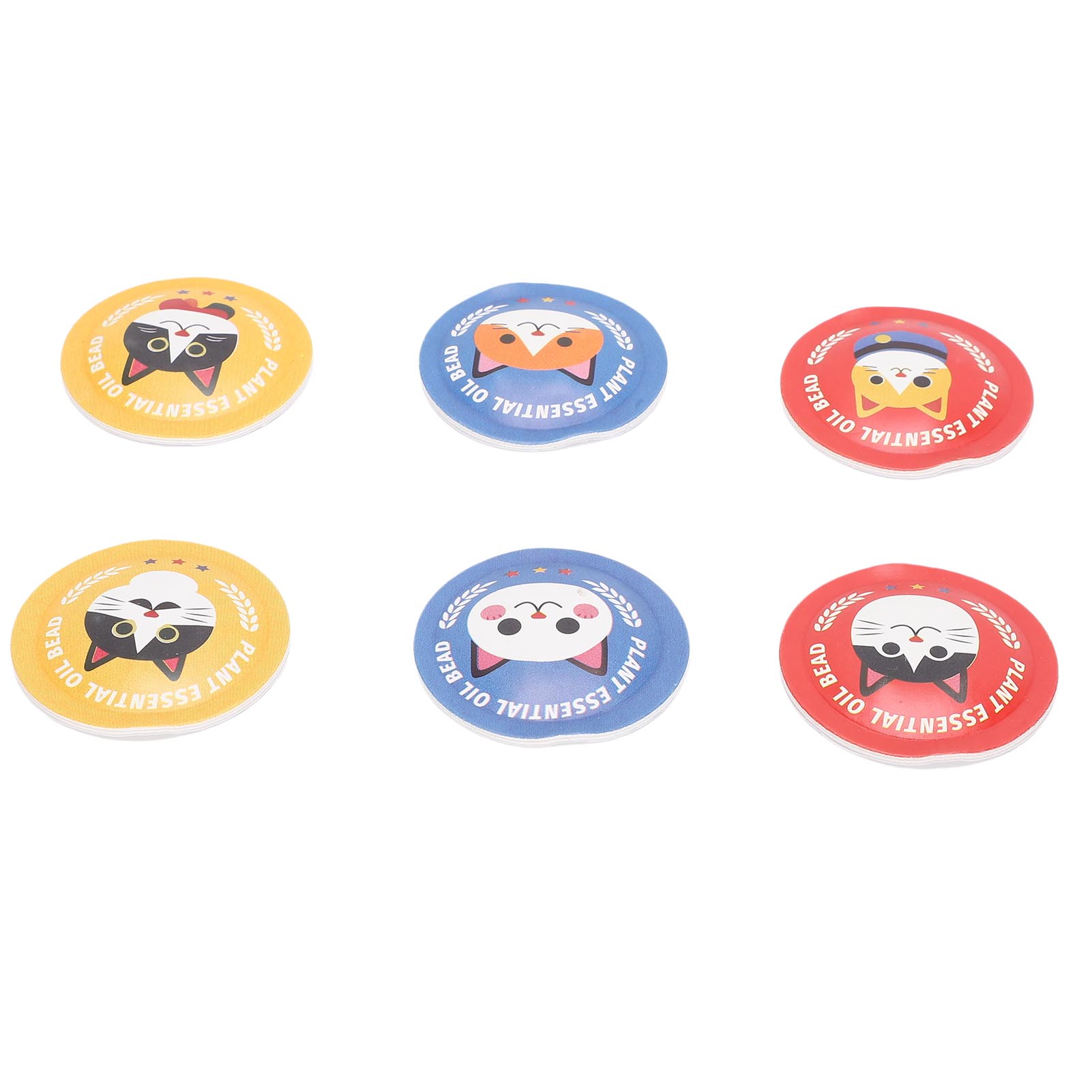 

Pet Calming Sticker Feline Facial Pheromone Technology Slim Design Pet Stress Relief Sticker for Outdoor Travel